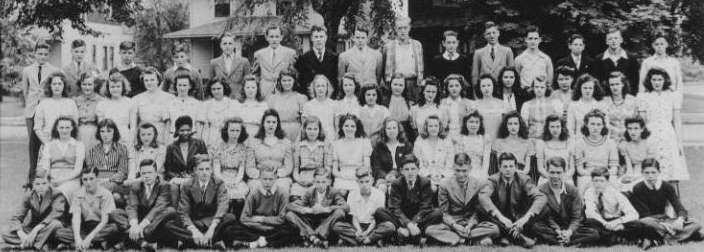 Van Rensselaer HS Class of 1946 taken in 1942